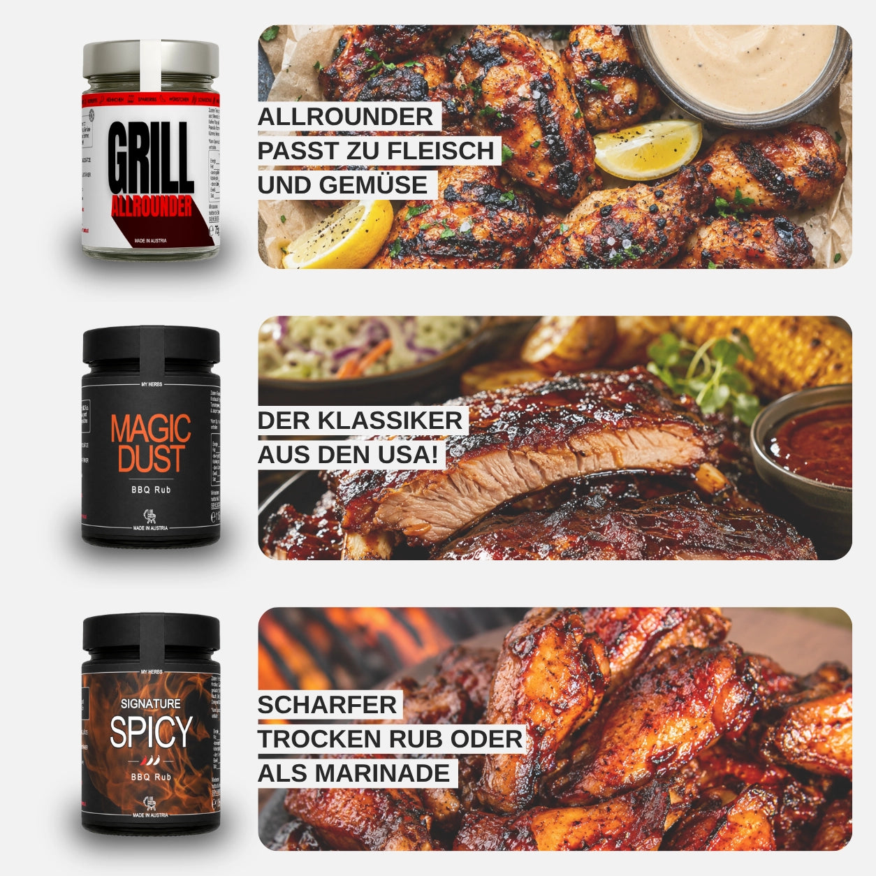 Grillerei⎪Gewürz Set