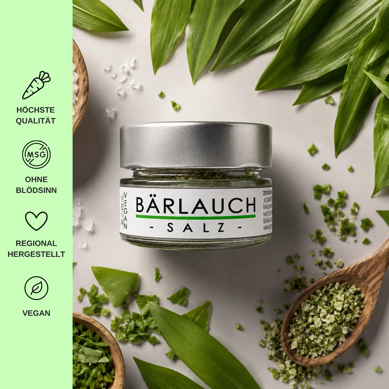 Bärlauch Salz