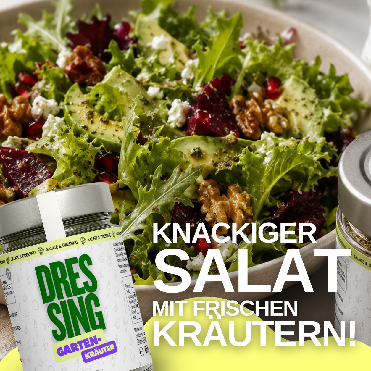 Gartenkräuter Dressing