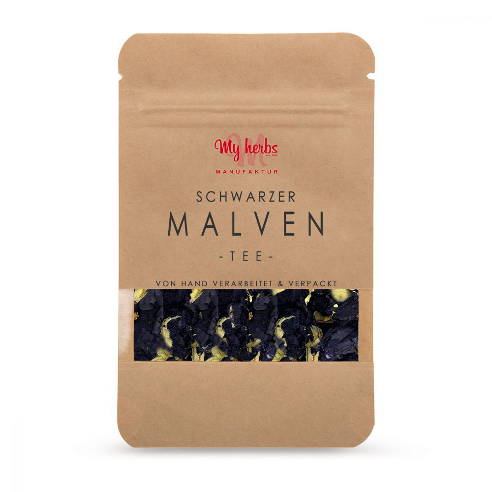 Schwarzer Malven Tee - Verpackung