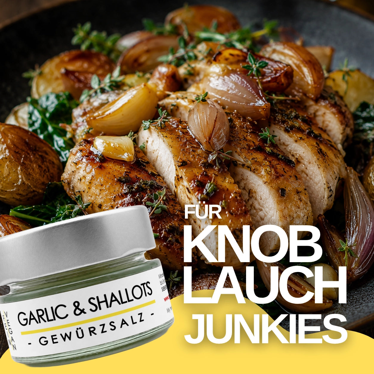 Garlic & Shallots Gewürzsalz