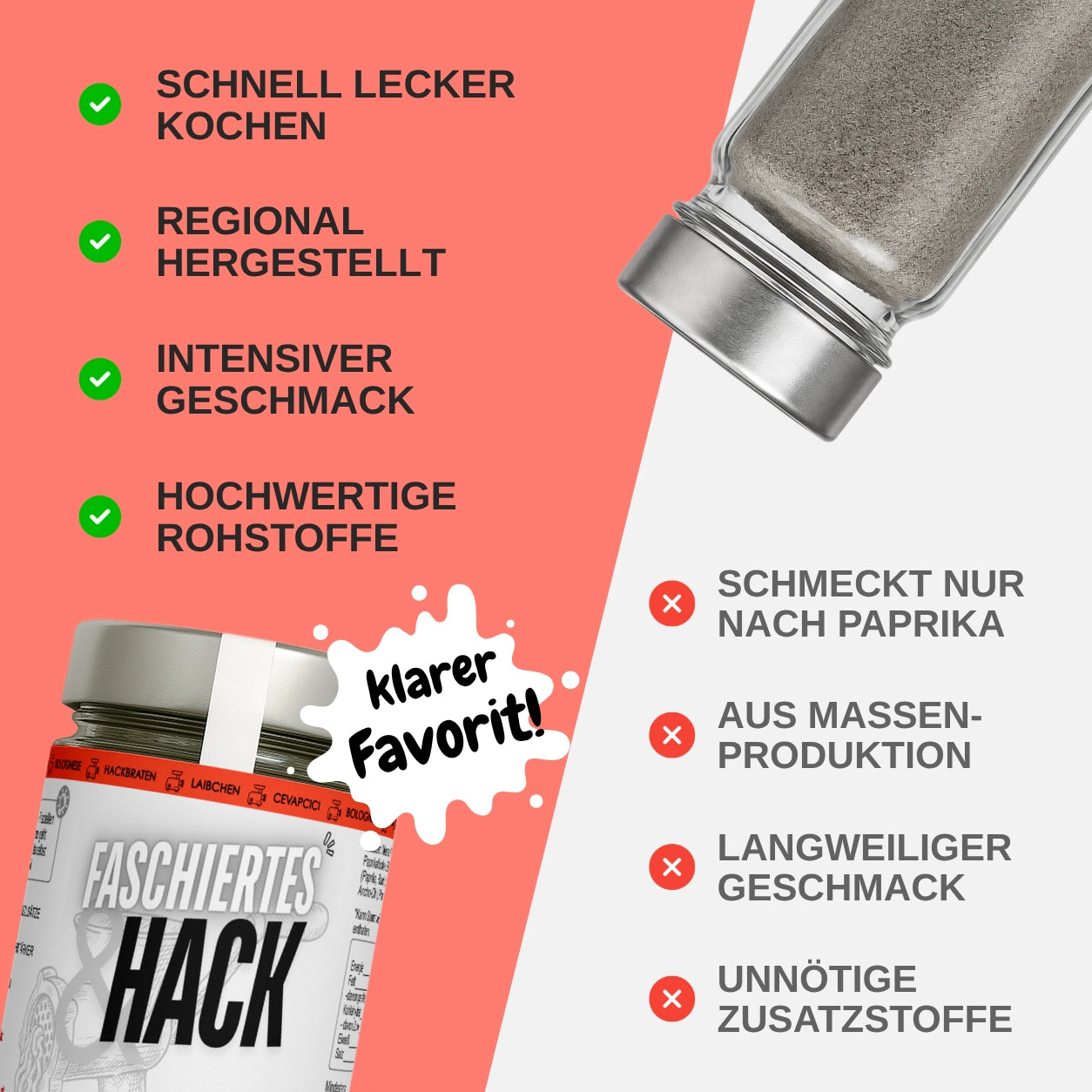 Faschiertes & Hack Gewürz