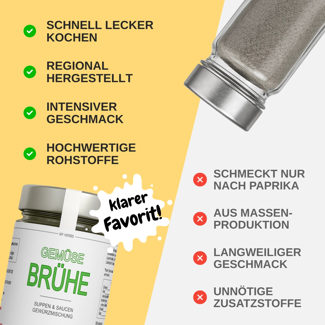 Gemüse-Brühe