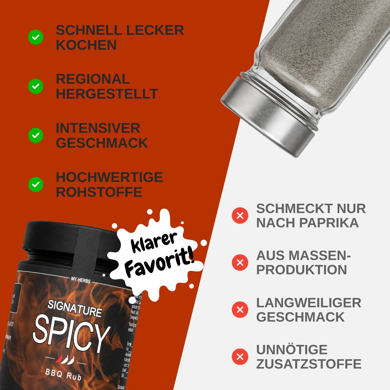 Signature Spicy BBQ-Rub