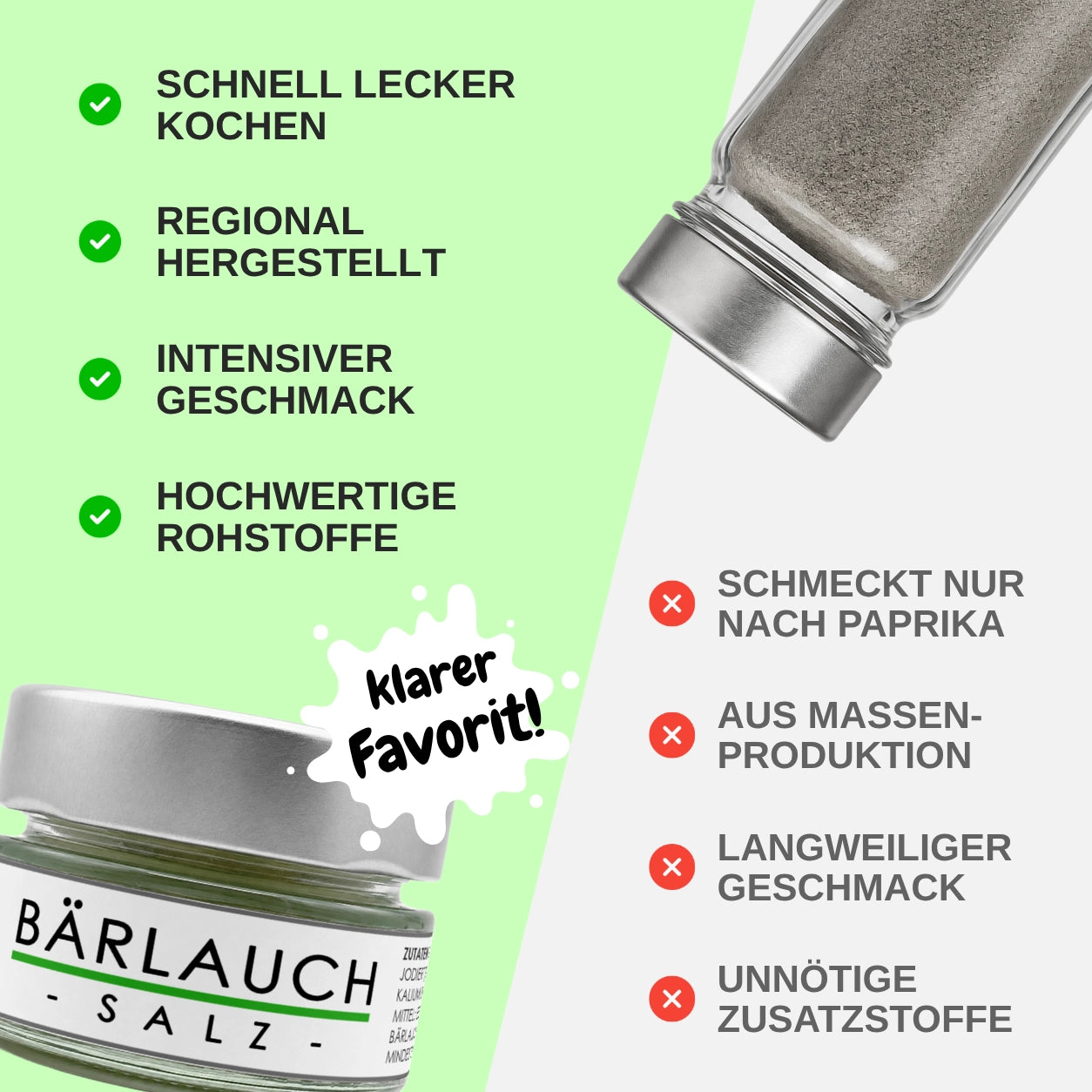 Bärlauch Salz