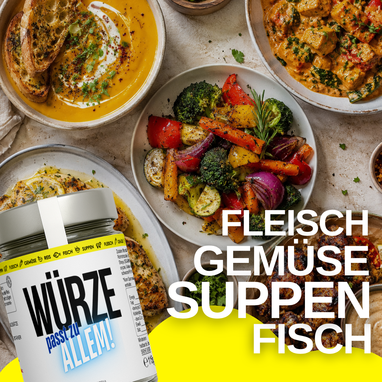 passt zu ALLEM! Würze