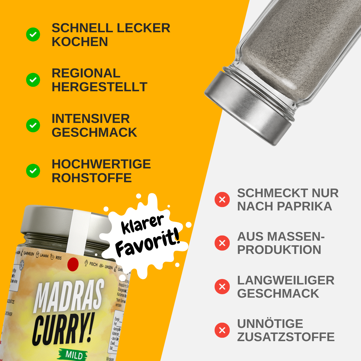 Madras Curry mild