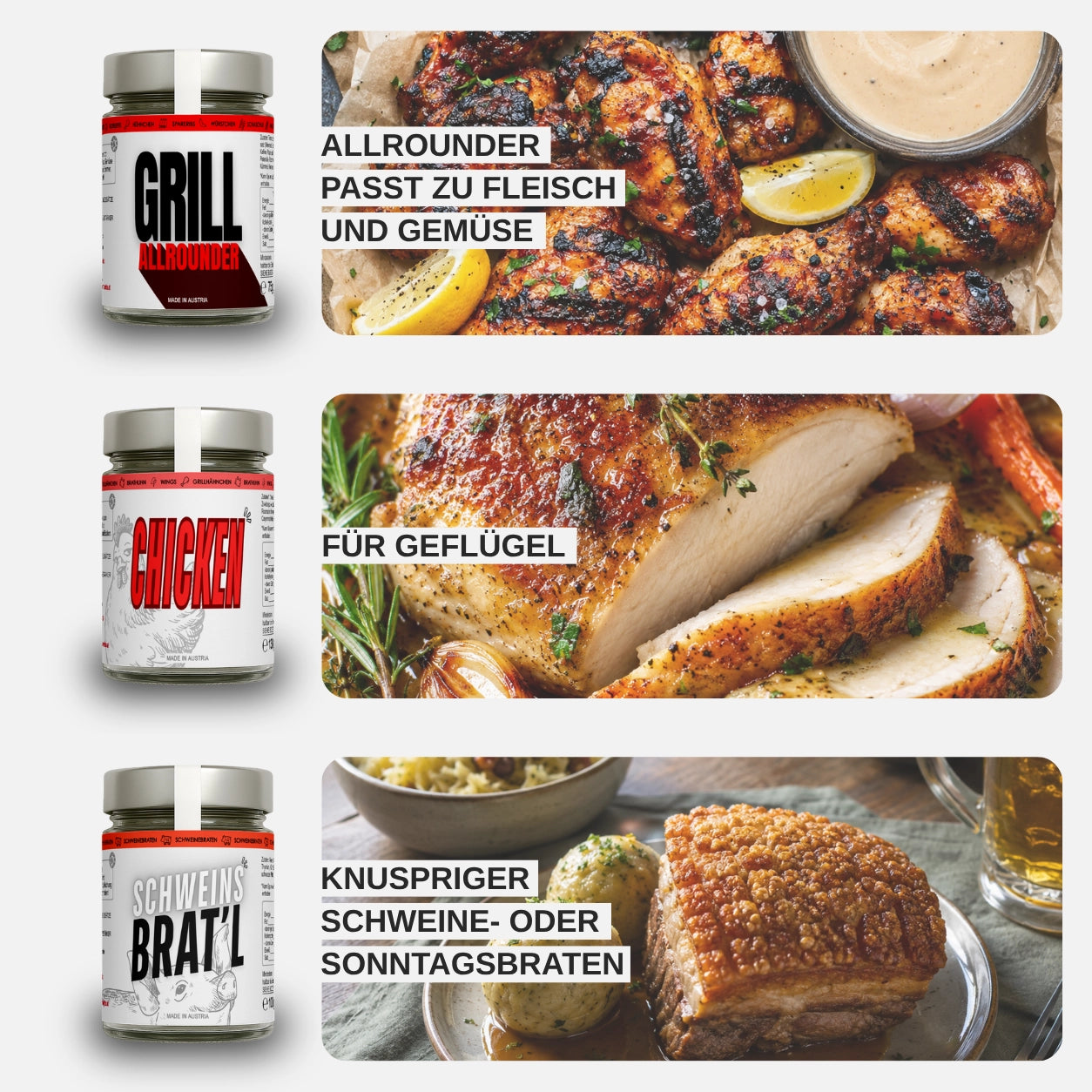 Fleisch-Tiger⎪Gewürz Set