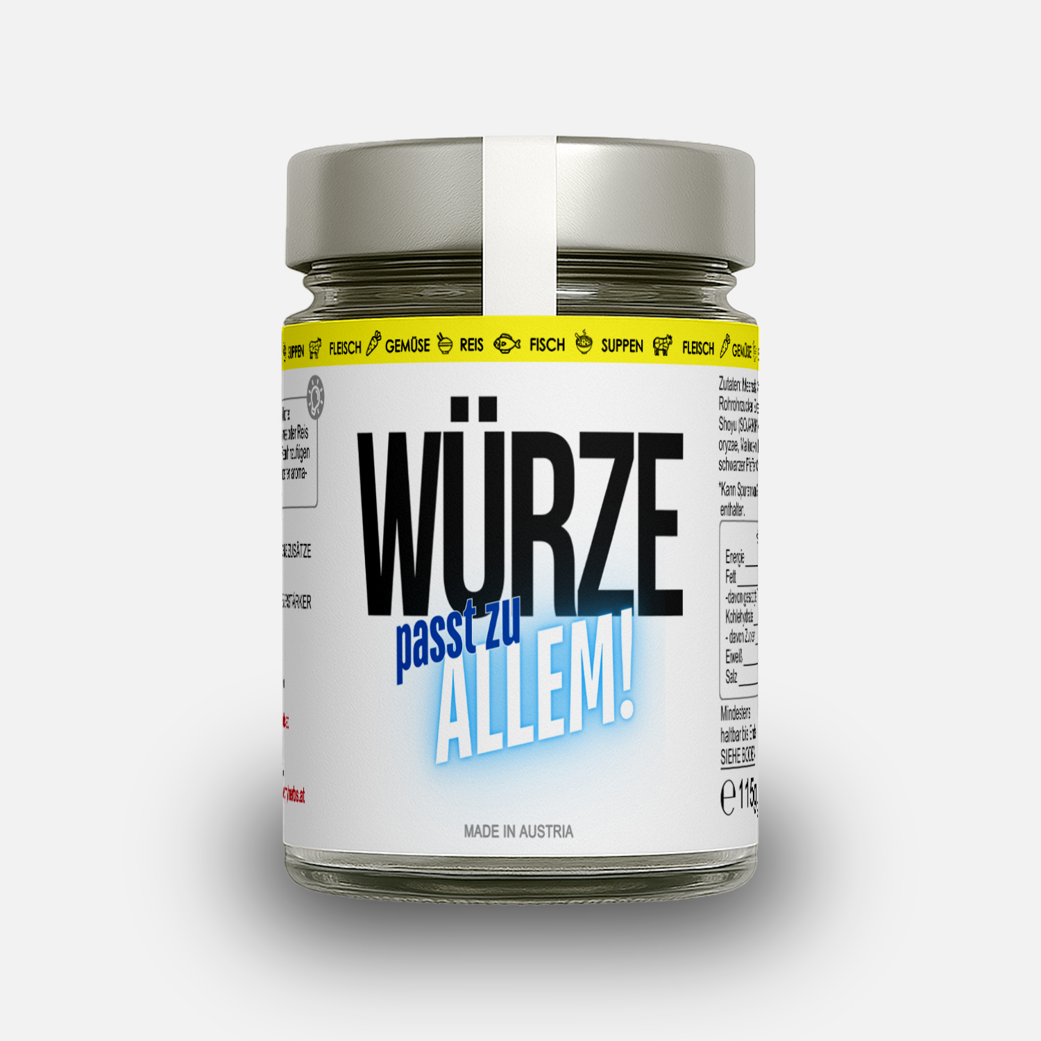 passt zu ALLEM! Würze