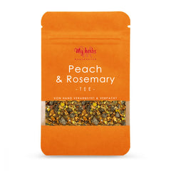 Peach & Rosemary Tee Verpackung