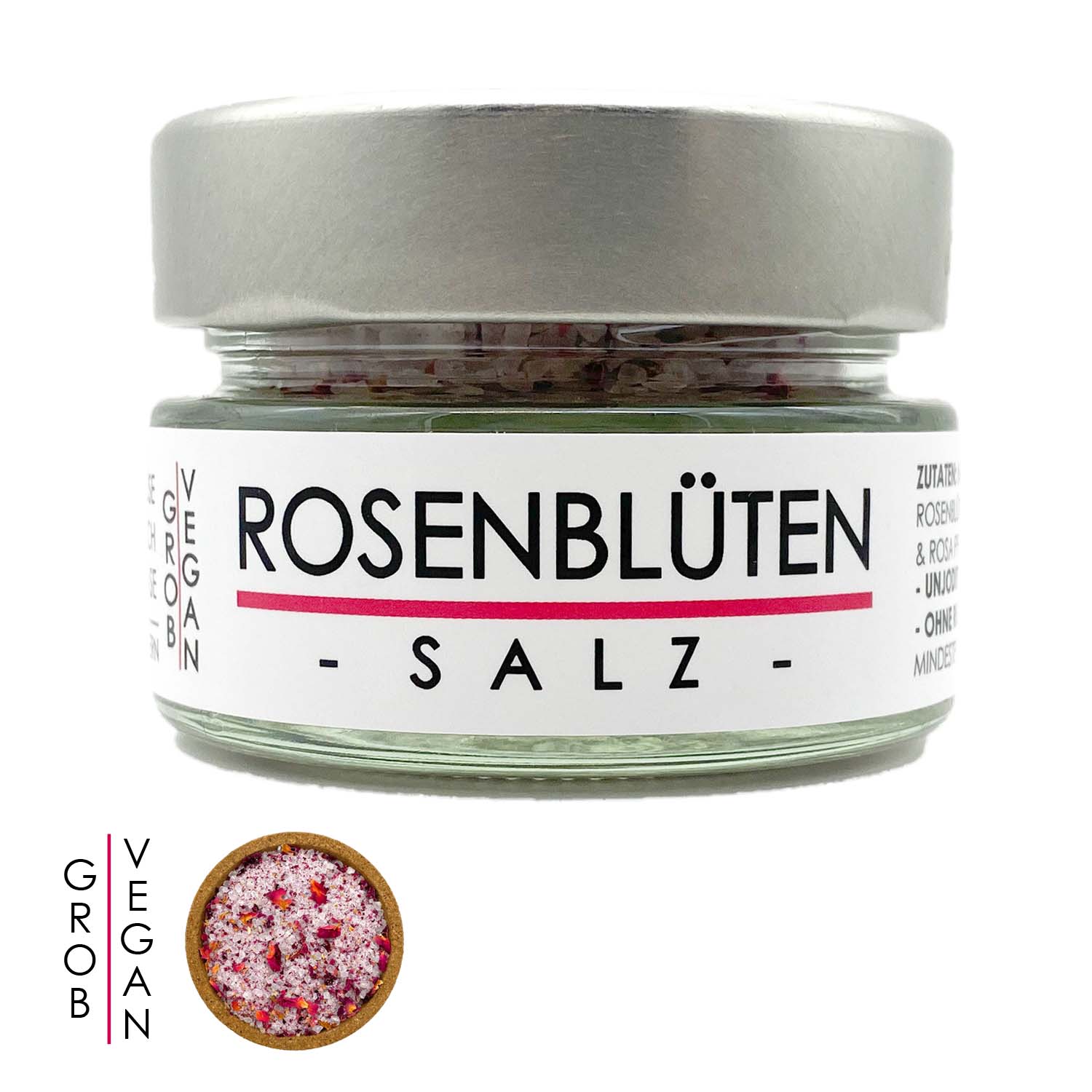 Rosenblüten Salz - MY HERBS